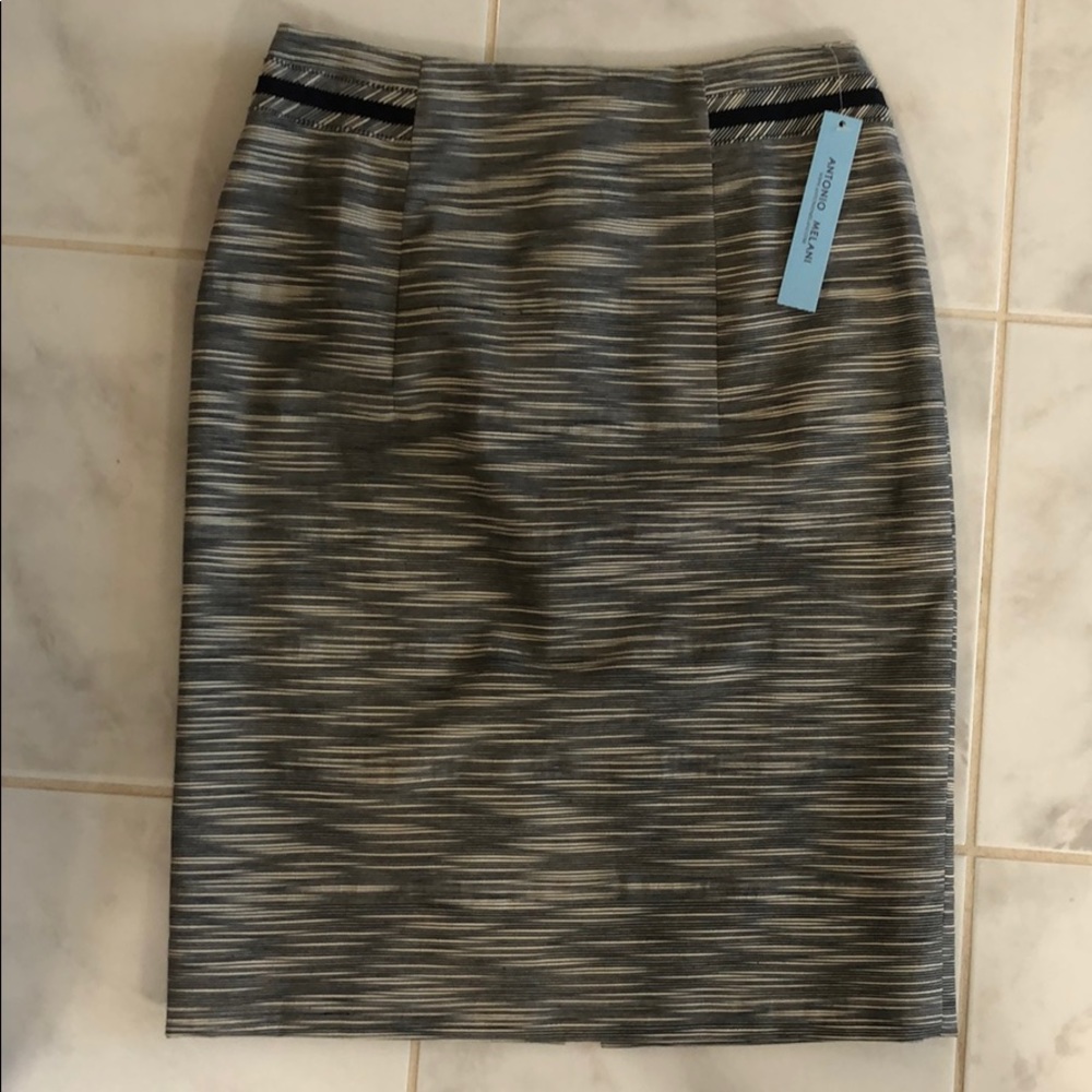 Antonio Melani Navy/Star White Elba Skirt